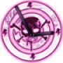 icon Emo Punk Clock