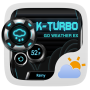 icon K-Turbo Weather Widget Theme per Xiaomi Mi Max 3 Pro