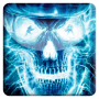 icon Neon Skull FBI Live Wallpaper per intex Cloud Force