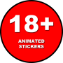 icon 18+ Animated Stickers For WhatsApp per amazon Fire HD 10 (2017)