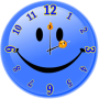 icon Smiley Analog Clock