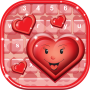 icon Cute Hearts Keyboard Designs