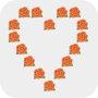 icon Heart Art - Emoji Keyboard per Samsung Galaxy Tab A 10.1 (2016) with S Pen Wi-Fi