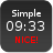 icon com.nullium.nicesimpleclock 1.9.2