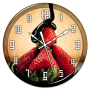 icon Strawberry Clock Live Wallpaper