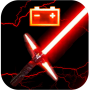 icon Lightsaber Wars Battery Widget - Force of Stars per Xgody S14