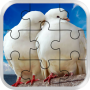 icon Love Birds Jigsaw Puzzle