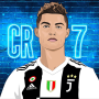 icon Ronaldo live coloring