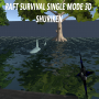 icon Raft survival mode 3d shuriken