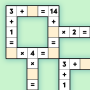 icon Math Crossword — Number puzzle