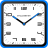 icon Square Analog Clock-7 5.3