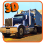 icon Real Truck Parking 3d Trailer