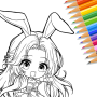 icon Cute Drawing : Anime Color Fan per Samsung Droid Charge I510