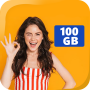 icon Daily Internet Data GB MB app per Samsung Droid Charge I510