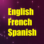 icon Learn English French Spanish per Huawei GR3