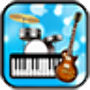 icon Band Game: Piano, Guitar, Drum per Samsung Galaxy Note 10 1