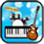 icon Band Game: Piano, Guitar, Drum per Samsung Galaxy A8 SM-A800F