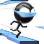 icon Stickman Impossible Run per Xtouch Unix Pro