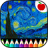 icon Vincent van Gogh Coloring Book 9