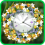 icon Flower Clock WallPaper