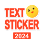 icon Text Sticker 2025