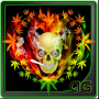 icon Skull Smoke Weed Magic FX per Leagoo T5c