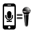 icon Mic na luidspreker 3.5