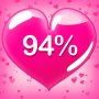 icon Are You in Love Calculator by Name