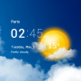 icon Transparent clock and weather per Nokia 2