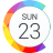 icon Clean Calendar Widget 5.3