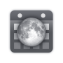 icon Simple Moon Phase Calendar per LG X Skin