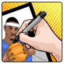 icon How to draw a basketball