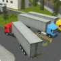 icon Semi Driver Trailer Parking 3D