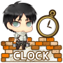 icon Attack on Titan Chimi-Chara Clock