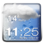 icon Awesome Weather Clock Widget