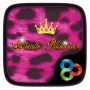 icon Pink Glitter GOLauncher EX Theme