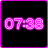 icon Neon Digital Clock LWP 1.8